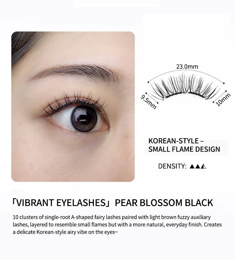 Reusable Soft Magnetic Eyelashes Set