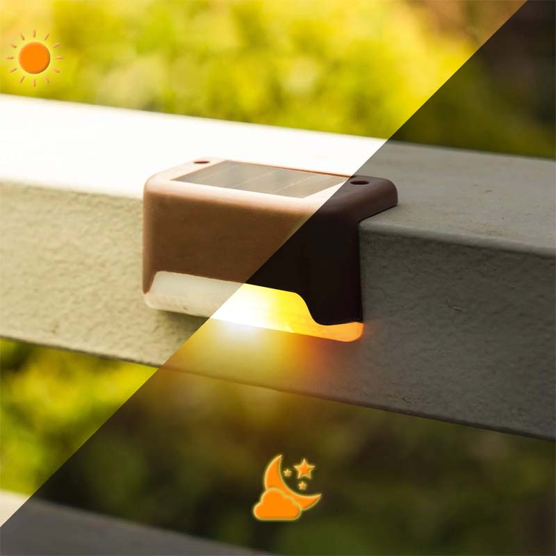 LED Solenergi Utomhus Vattentät Vägglampa