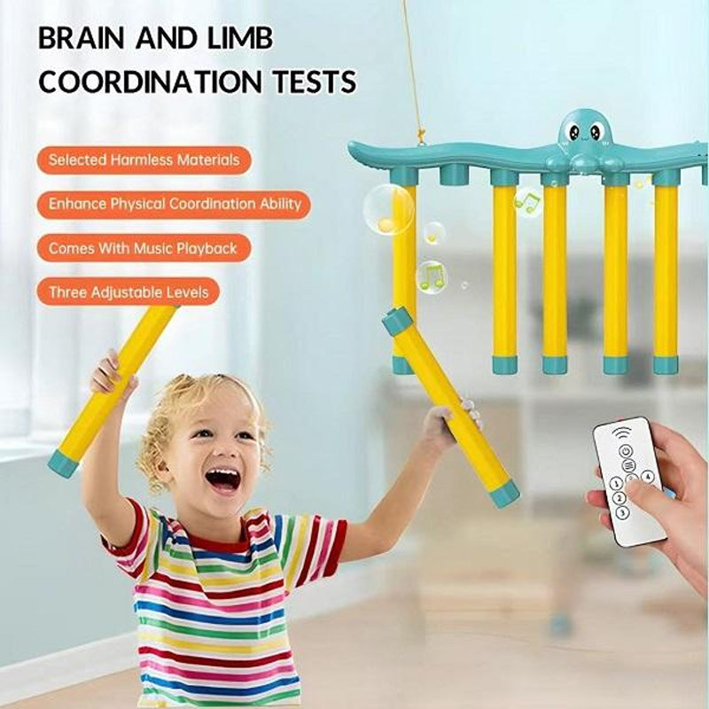 Reaction Challenge Octopus Stick Grab Game