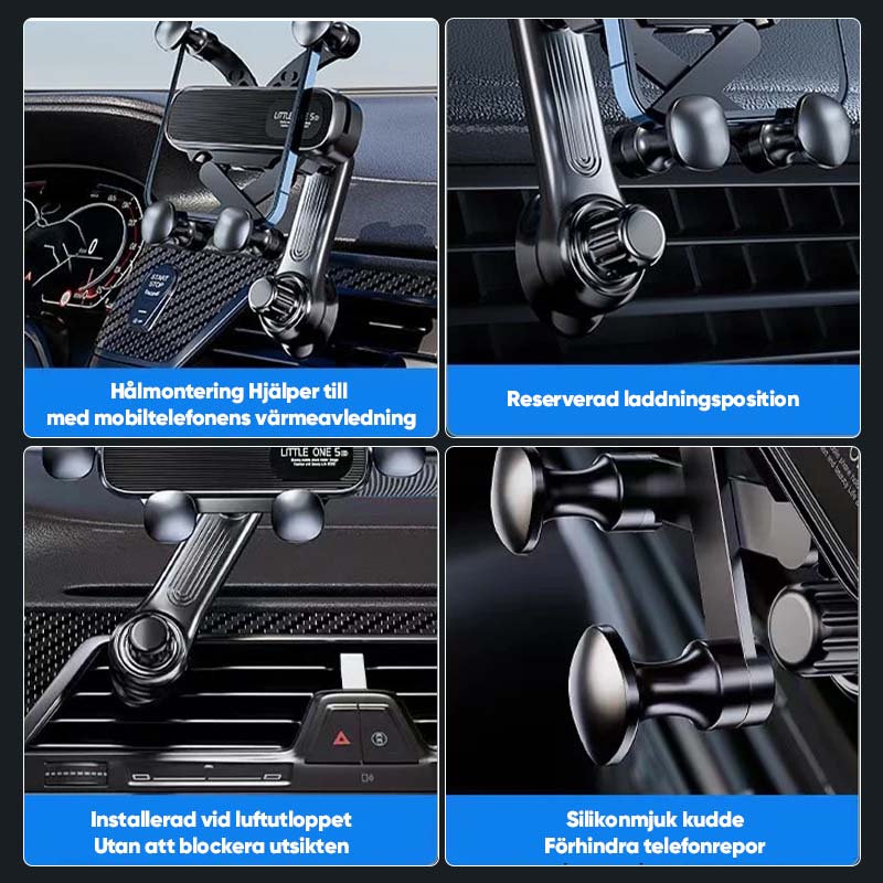 Rotbar biltelefonhållare