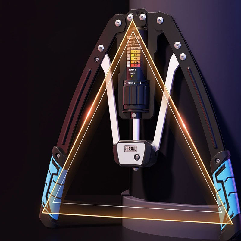 Adjustable Hydraulic Arm Strength Trainer (with LED counter)