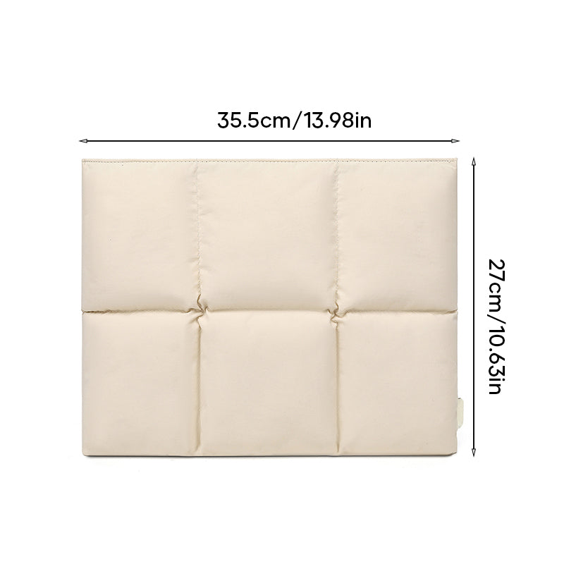 Quilted Puffy Laptop Sleeve Case