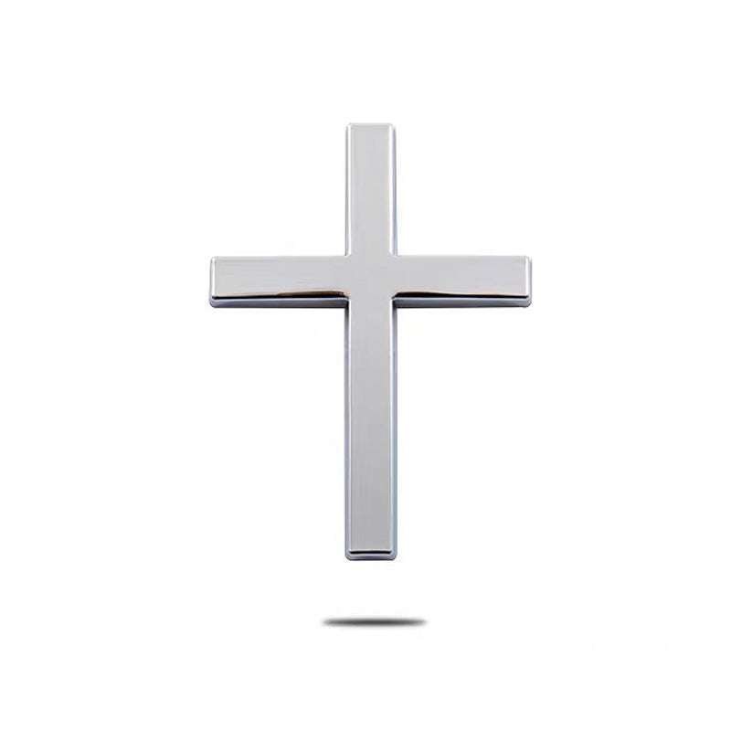 3D Cross Sticker