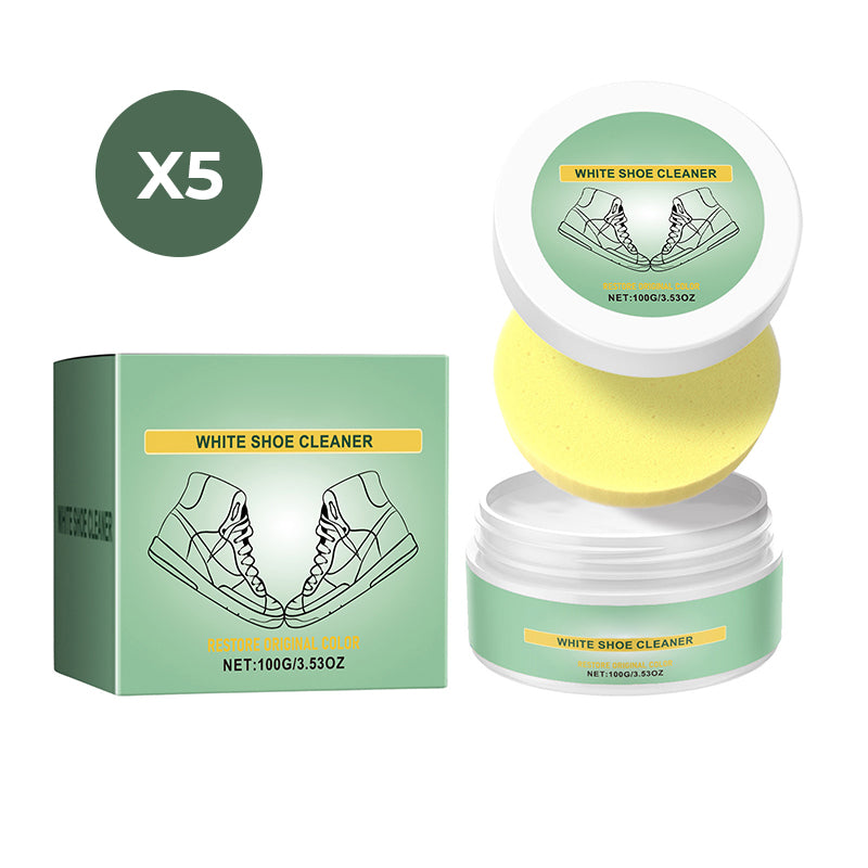 Portable White Shoe Cleaning Cream