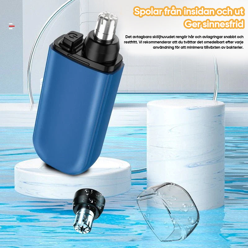 Bärbar trimmer för näshår