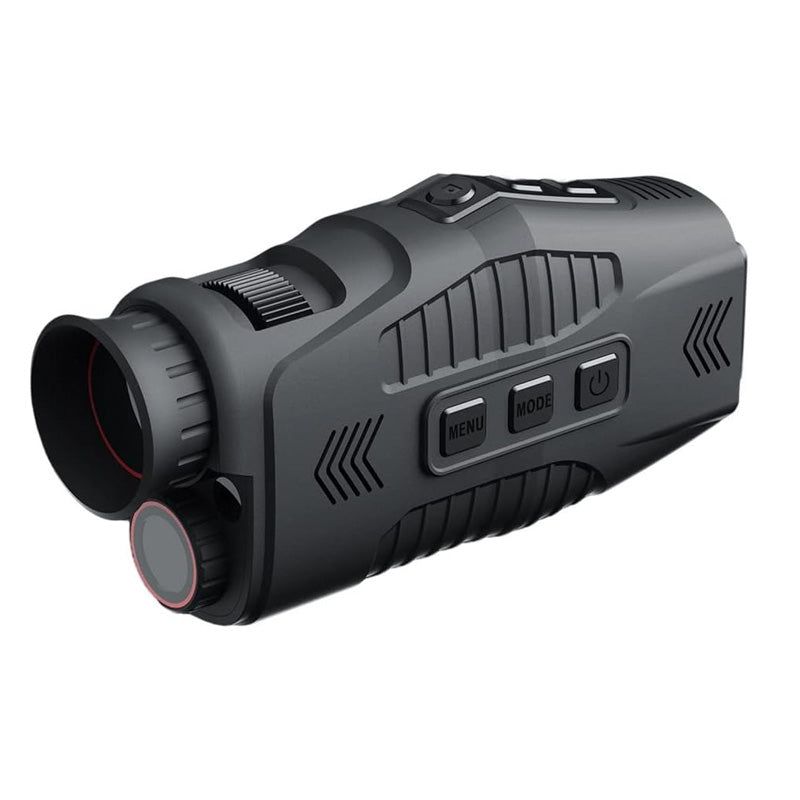 8X Infrared Night Vision Monocular With Digital Crosshairs & Video Recording For Hiking