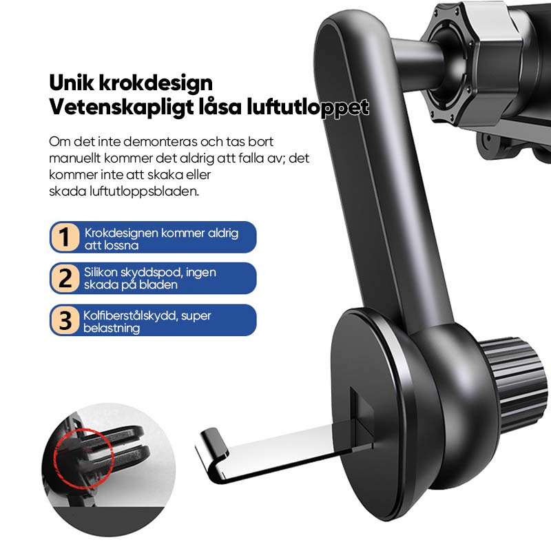 Rotbar biltelefonhållare