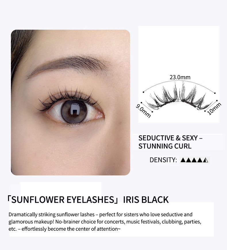 Reusable Soft Magnetic Eyelashes Set