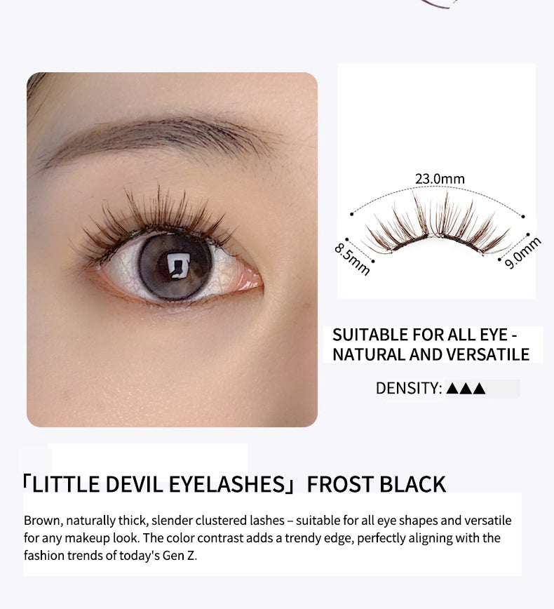 Reusable Soft Magnetic Eyelashes Set