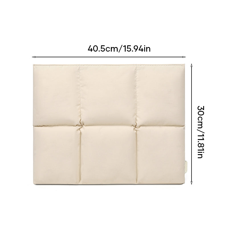 Quilted Puffy Laptop Sleeve Case