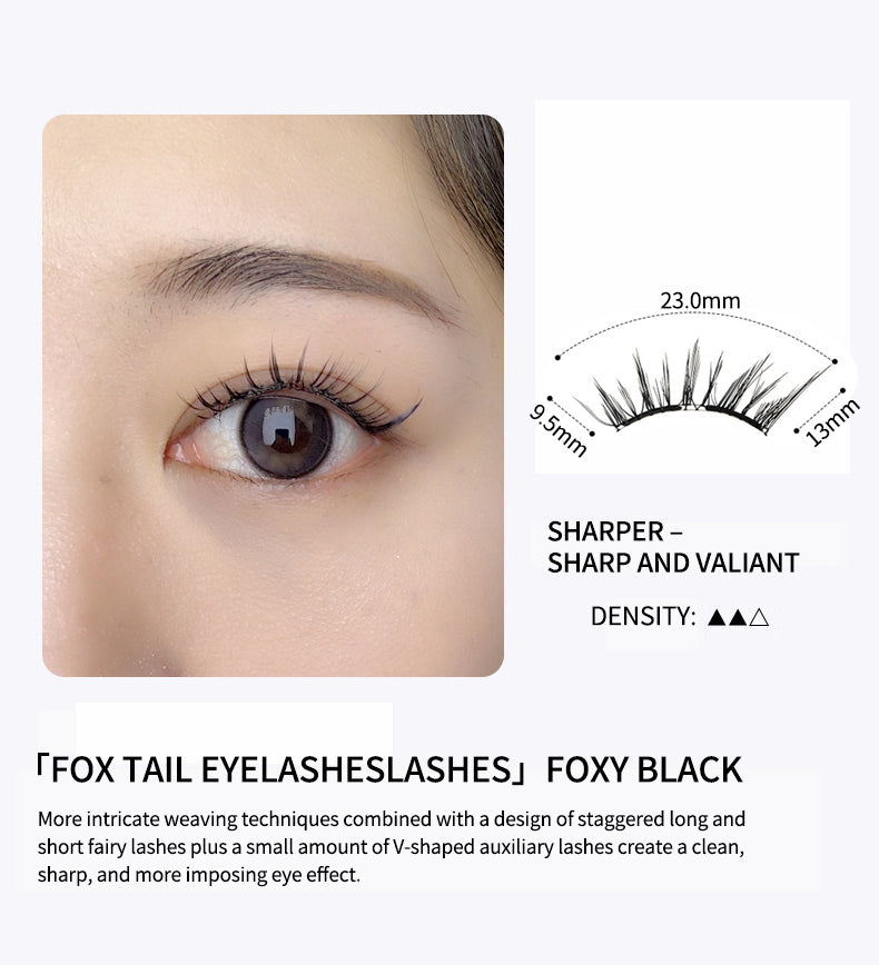 Reusable Soft Magnetic Eyelashes Set