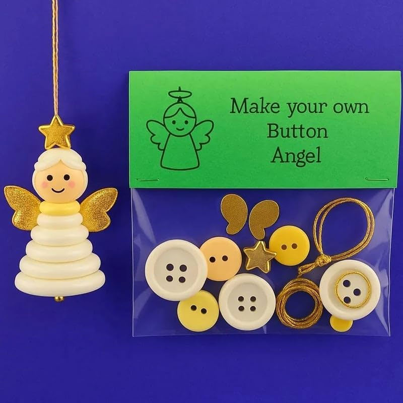 DIY Button Ornament Kits