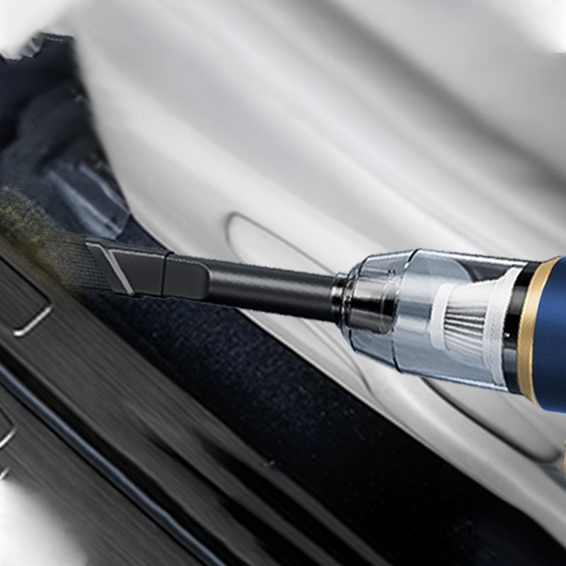 Bärbar sladdlös bil och hushållsdammsugare