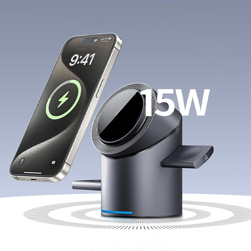 4-in-1 Magnetic Wireless Charging Station