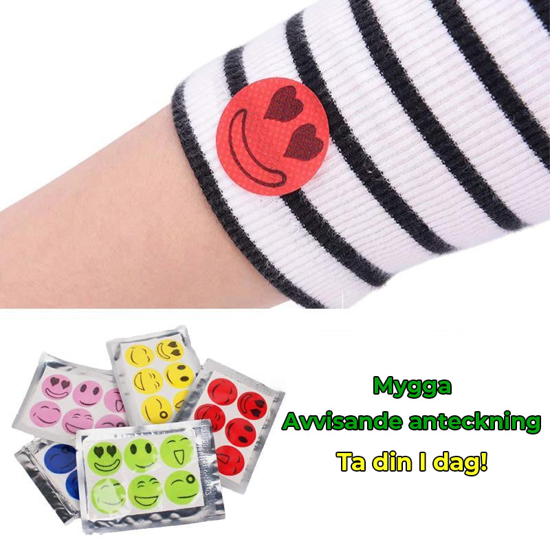 Myggavvisande plåster - naturlig formel