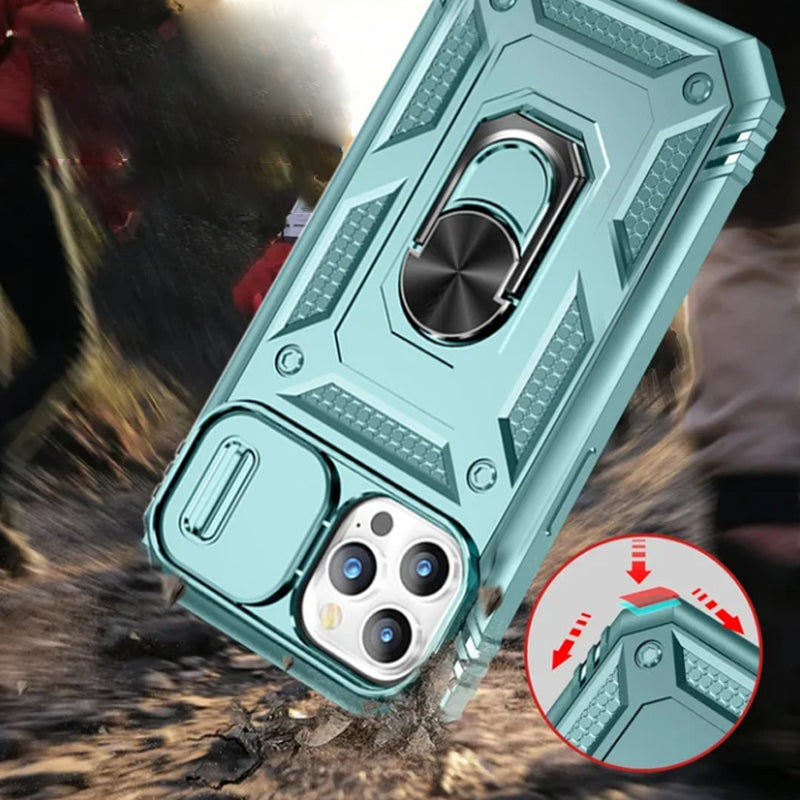 Magnetisk bilfinger Ring 3-i-1-telefonväska