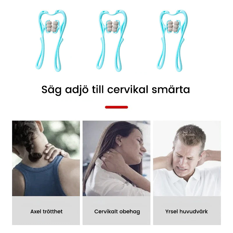Massageapparat för halsrygg