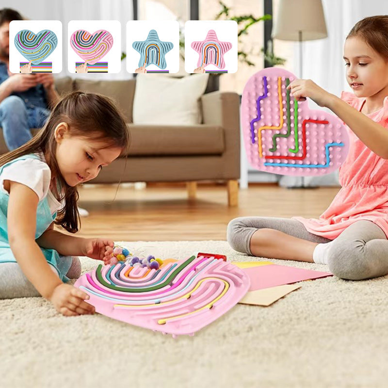 Silikon Fidget Toy för lugnande och sensoriska aktivitetstavla