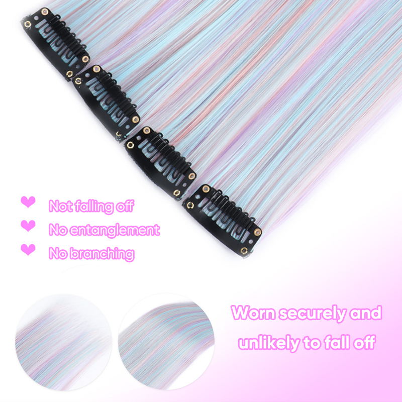 Clip-In Highlight โ One Piece Ear Hook Hair Streak