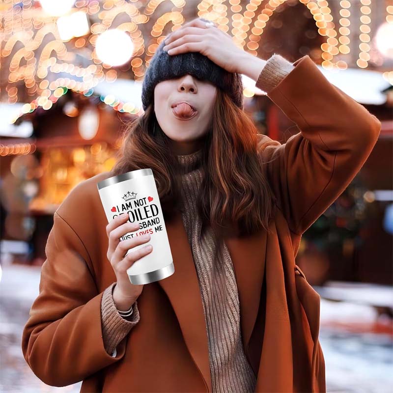 Printed Stainless Steel Coffee Tumbler (20oz)