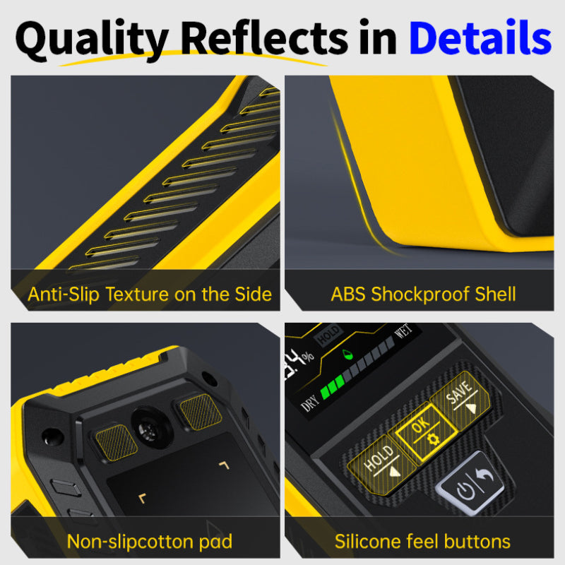WMT-10 Inductive Wood Moisture Meter Hygrometer