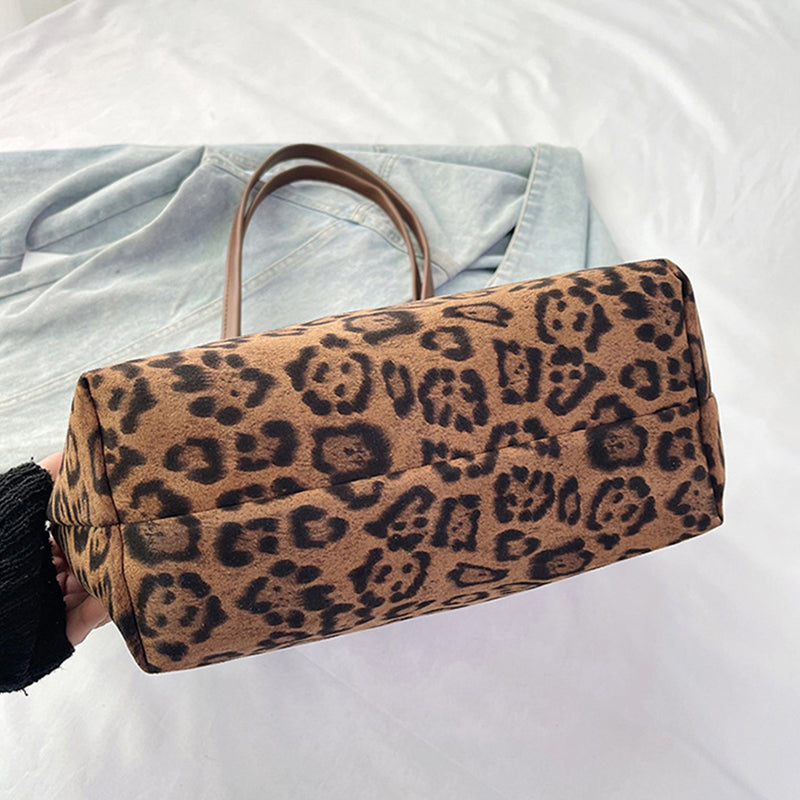 Leopard Print Tote Bag