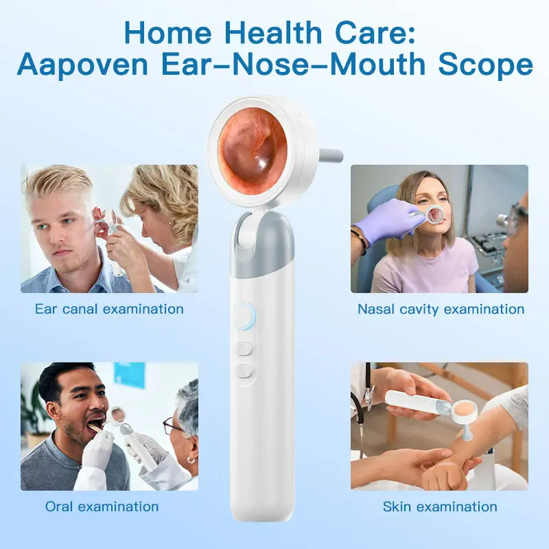 Ear Nose Mouth Scope with 1080P HD Camera