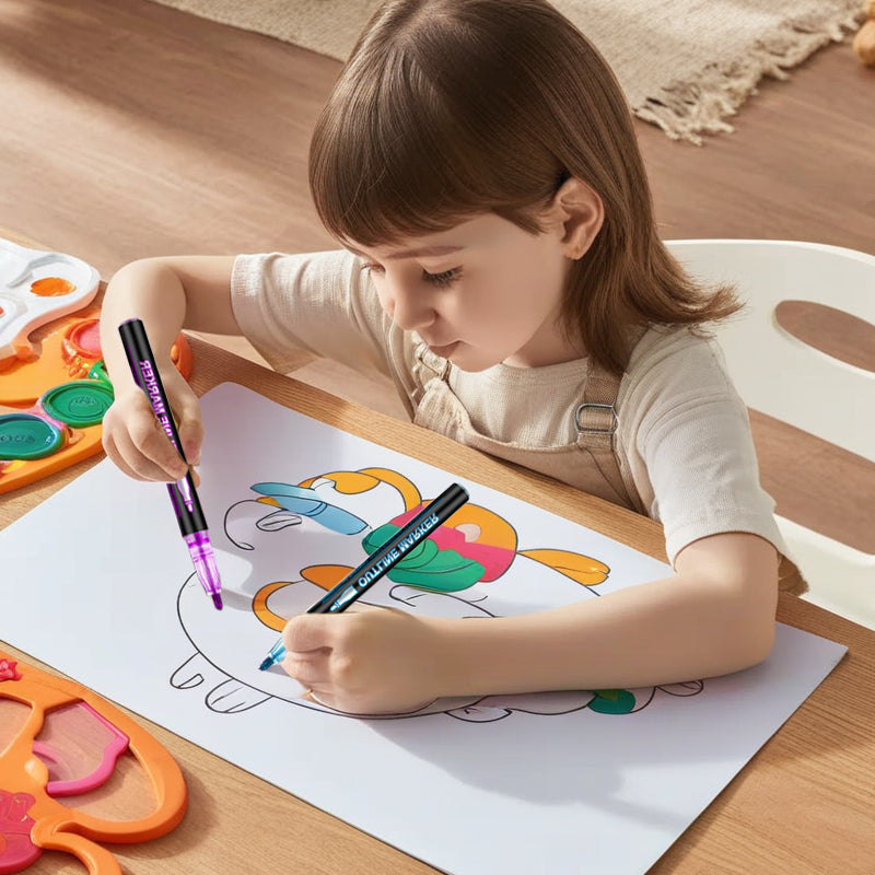 Färgning Lightstick Graffiti Highlighter Pennor