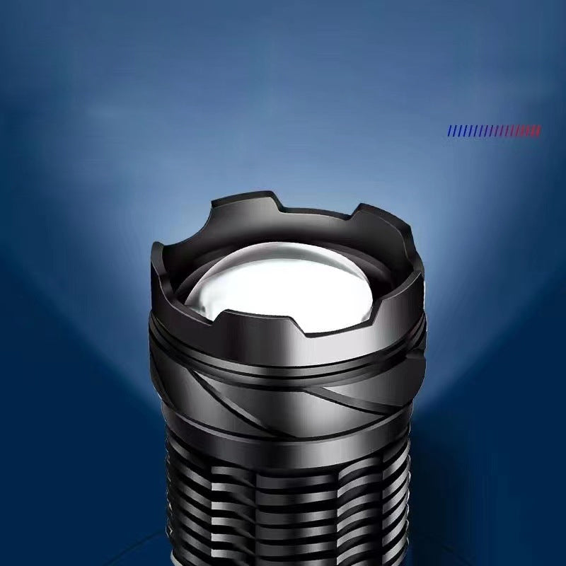 Vit laser med lång räckvidd Ultraljus ficklampa