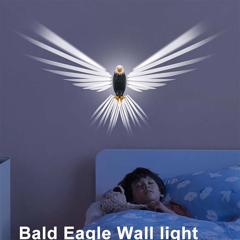 Bald Eagle Decorative Wall Lamp