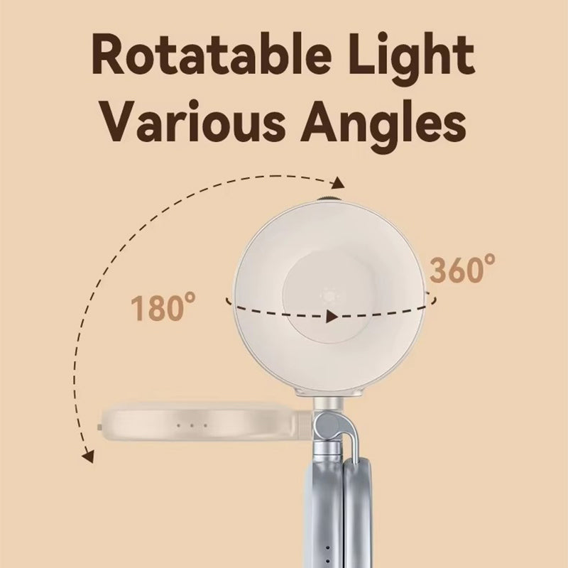 Magnetic 3-in-1 Selfie & Beauty Light
