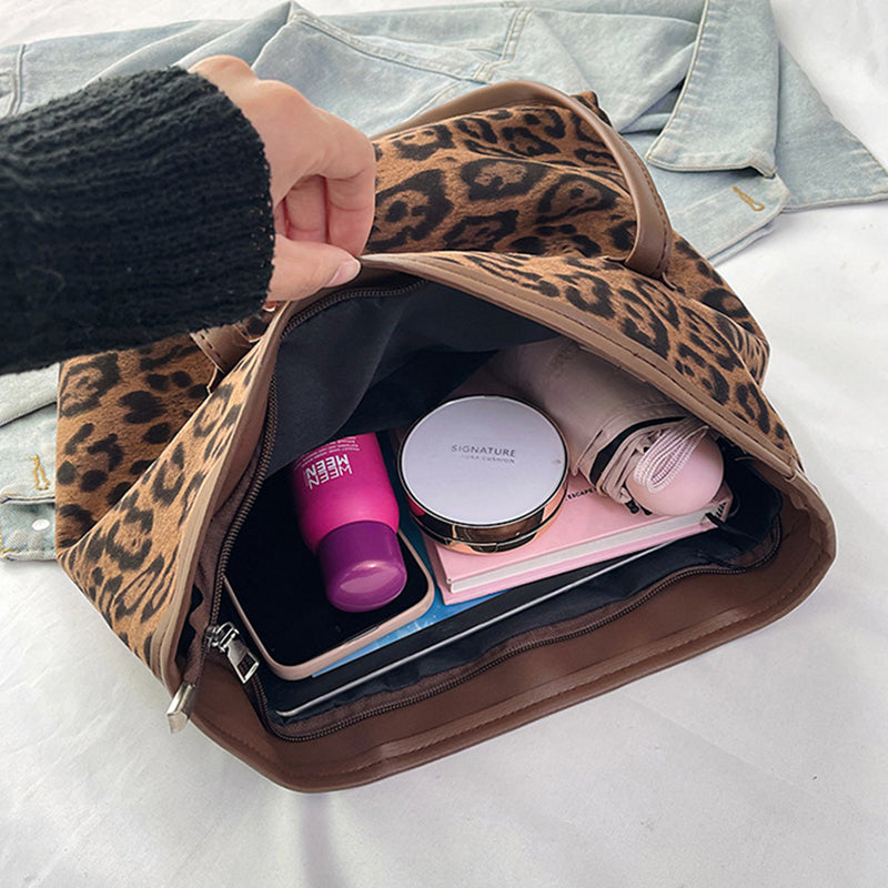 Leopard Print Tote Bag