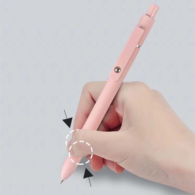 Minimalist Press Type Quick Drying Carbon Gel Pens