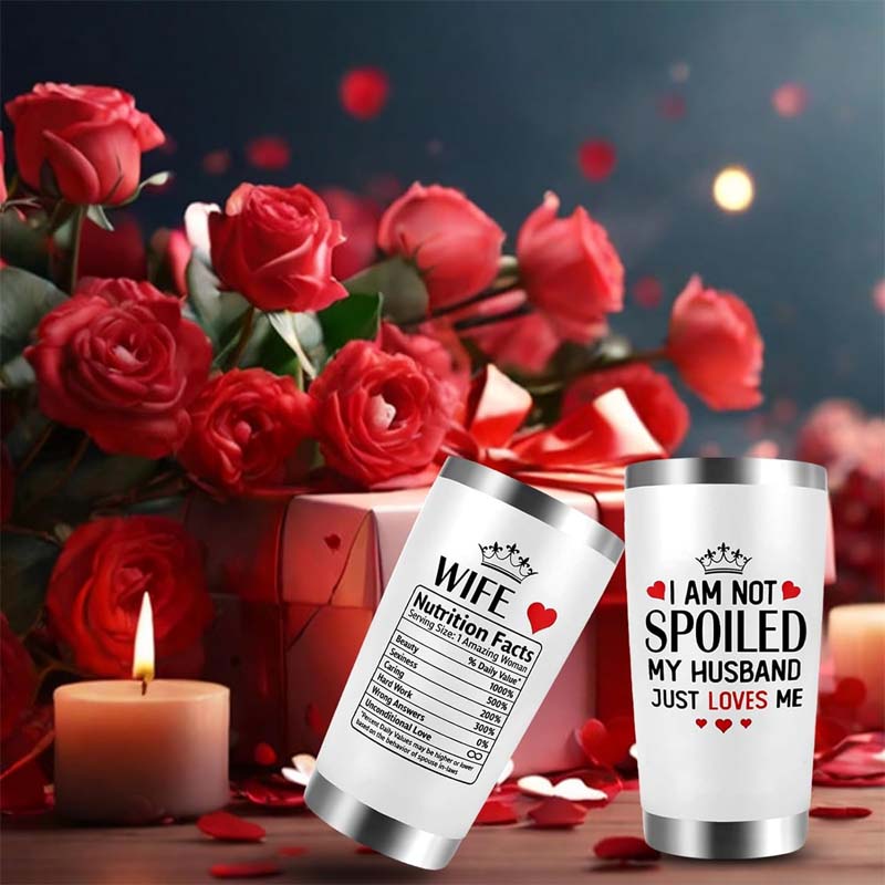 Printed Stainless Steel Coffee Tumbler (20oz)