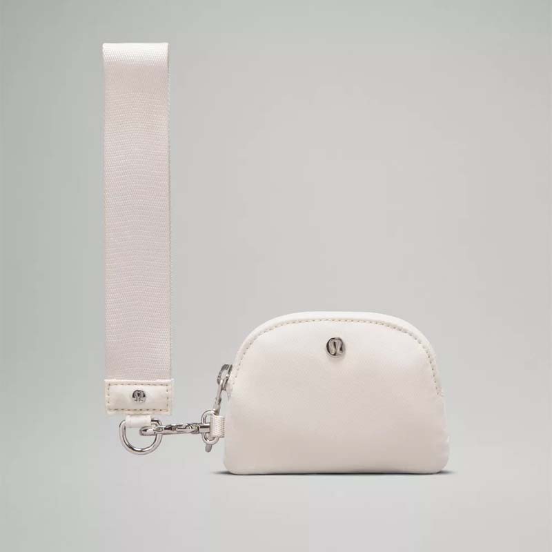 Mini Zip Around Wristlet Wallet for Women