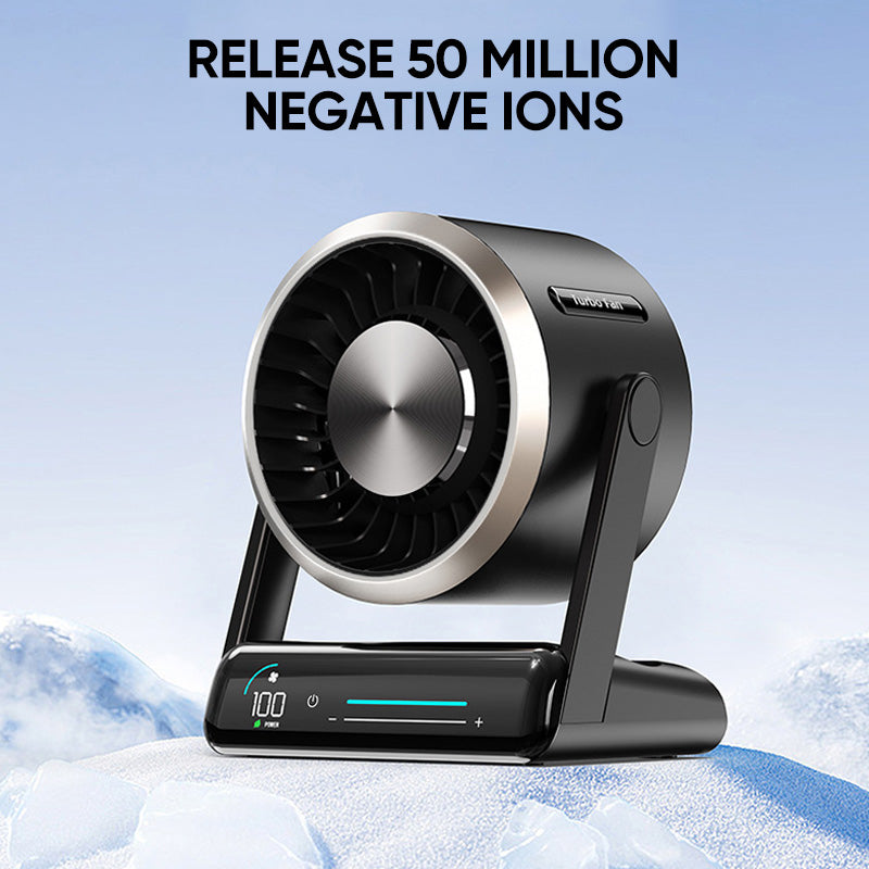 Smart Digital Display Touch Desktop Fan