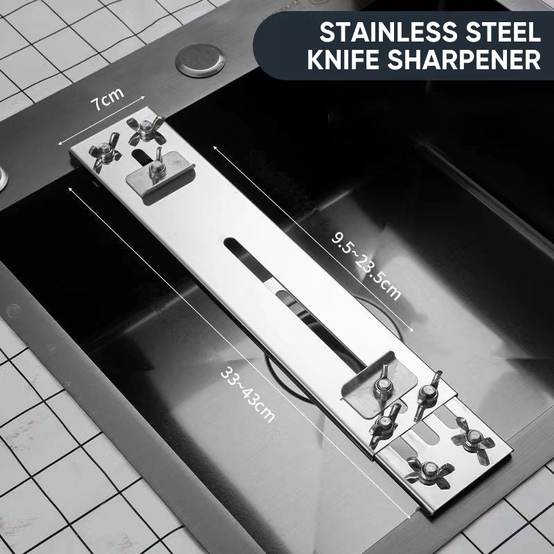 Adjustable Water Tank Sharpening Stone Fixed Rack