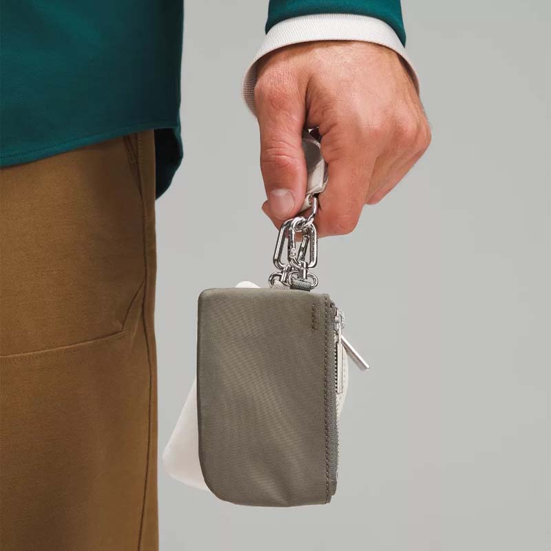 Mini Zip Around Wristlet Wallet for Women