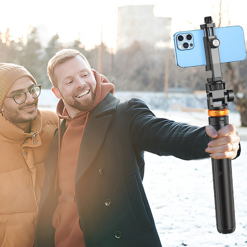 Selfie Stick-stativ med Bluetooth-fjärrkontroll