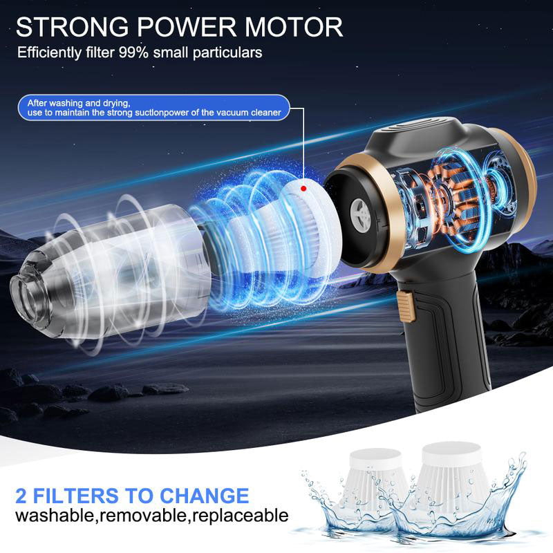 Handheld Cordless Car Vacuum Cleaner