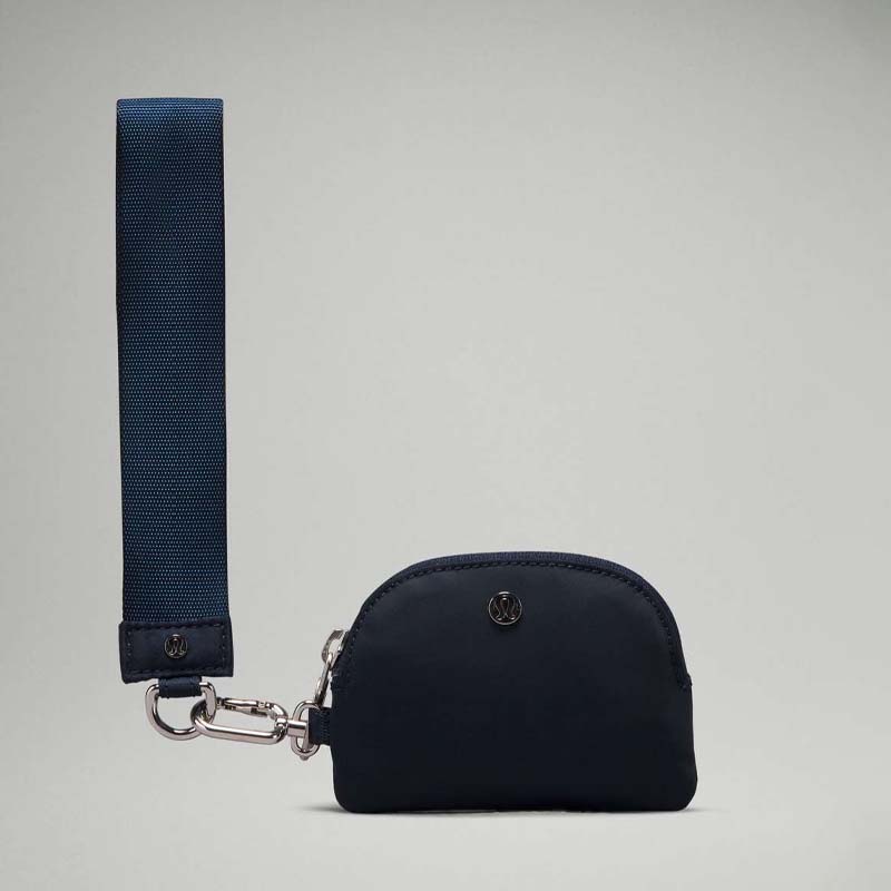 Mini Zip Around Wristlet Wallet for Women