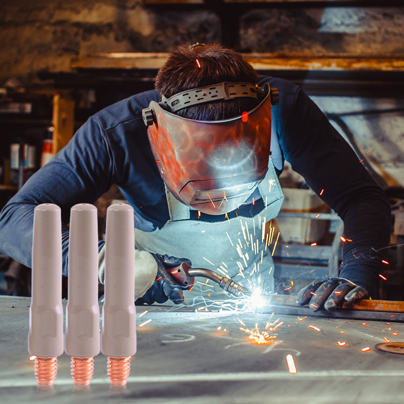 Svetspistolmunstycke med non-stick beläggning för slaggskydd