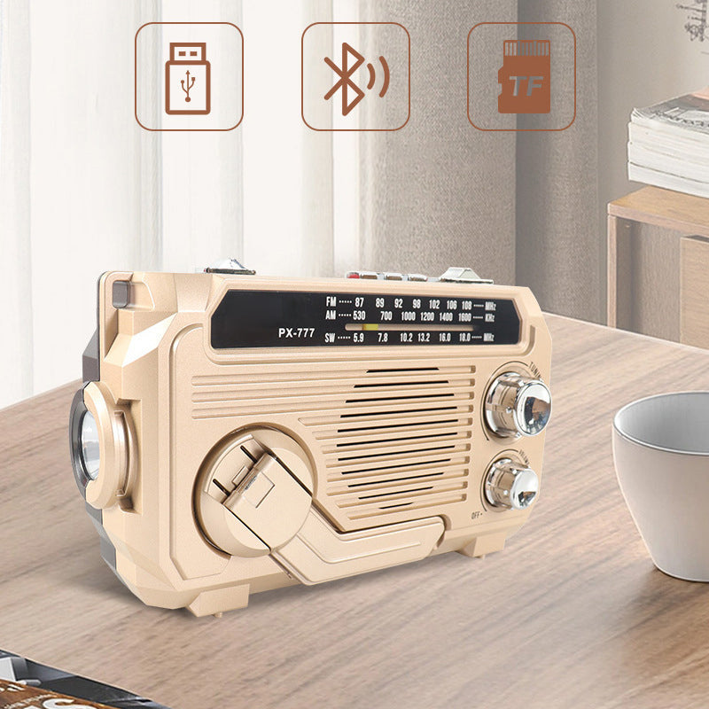 Bluetooth Hand Crank Radio