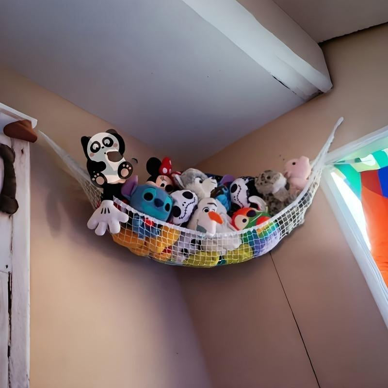 Hollow Out Design Toy Storage Hammock