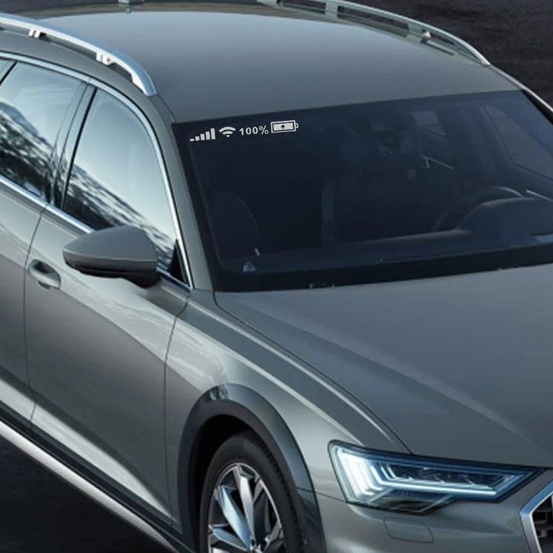 Reflekterande klistermärke för batterisignal (10 st.)