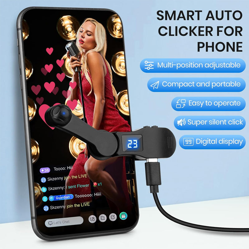 Automatic Screen Clicker for Smartphone