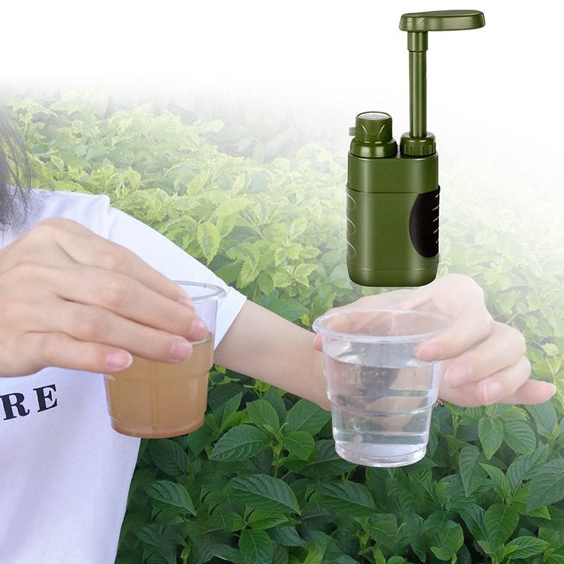 Portable Hand Pump Water Filter