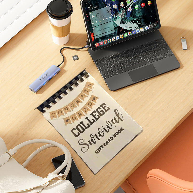👩🎓🎁College Survival Gift Card Book