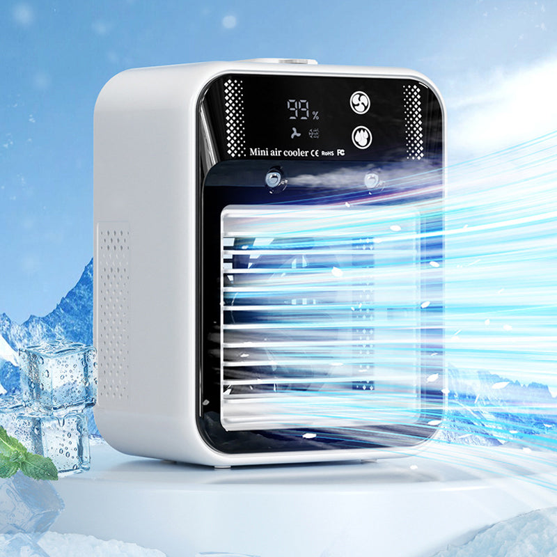 Portable 3-In-1 Cooling Fan with 2-Speed Mist