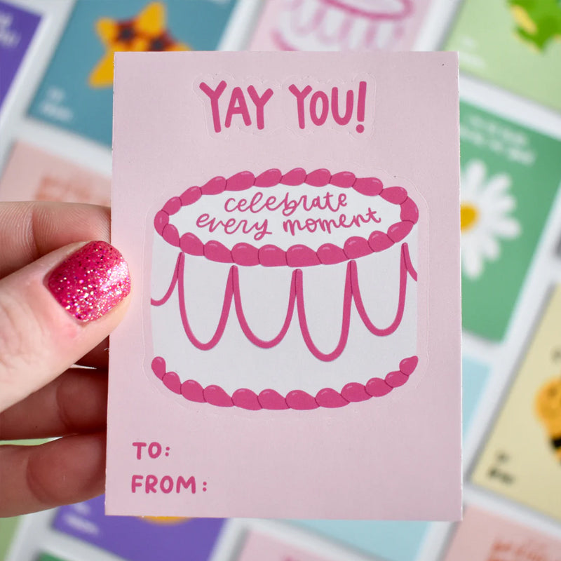 Sticker Gram Greeting Card